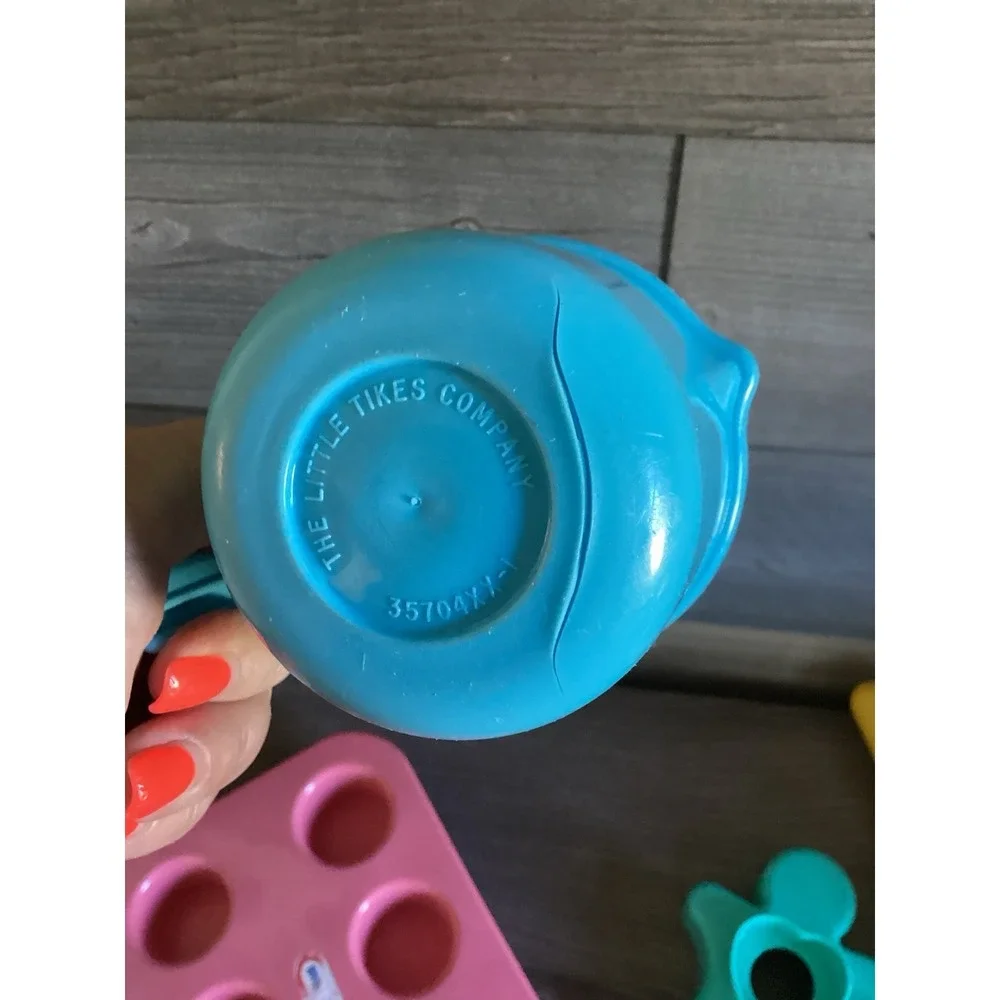 Vintage Little Tikes Baking Set Cupcake Pan Rolling Pin Cookie Cutters